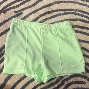 Nike Women's Mint Green Athletic Shorts